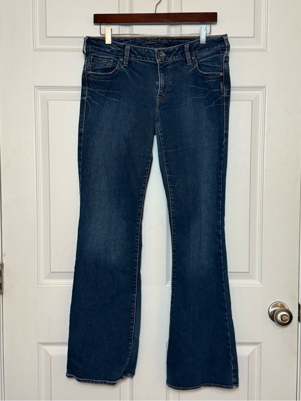 Silver Jeans Aiko Bootcut Dark Blue Flare Jeans